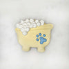 Bubble Bath with Pawprint