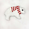 Polar Bear with Scarf