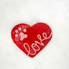 Love Pawprint Heart